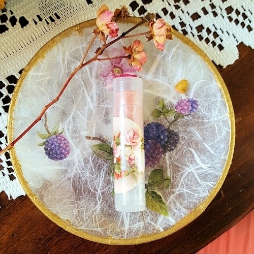 DIY lip balm cherry flavoured