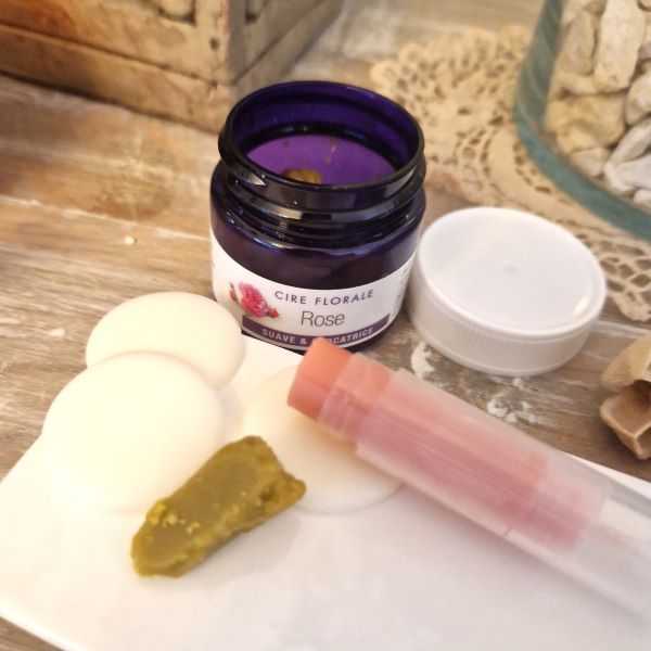 rose wax lip balm formula