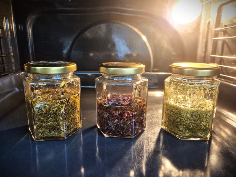how to make calendula oil fast