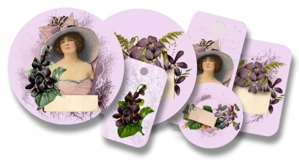 free printable cosmetic labels violet preview